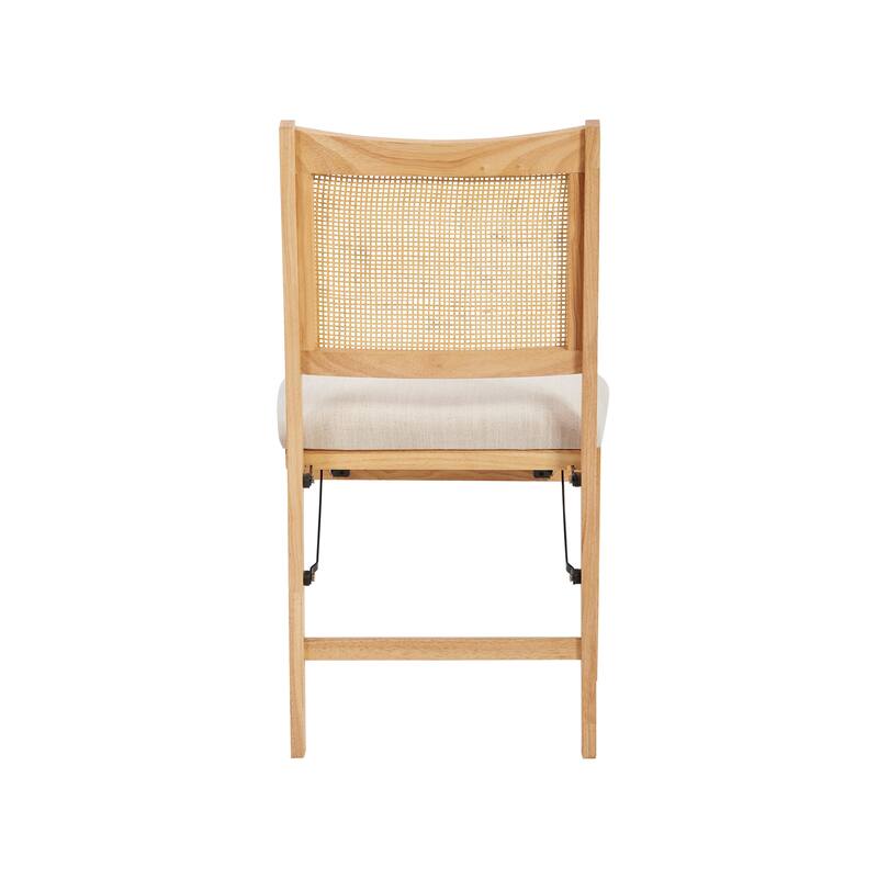 Beulah Rattan Folding Dining Chair