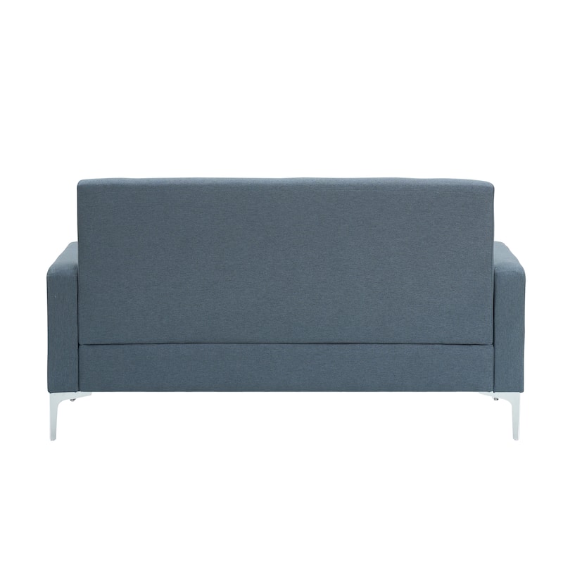 57-inch comfortable double sofa: With built-in storage function, it is suitable for living rooms, apartments and home offices