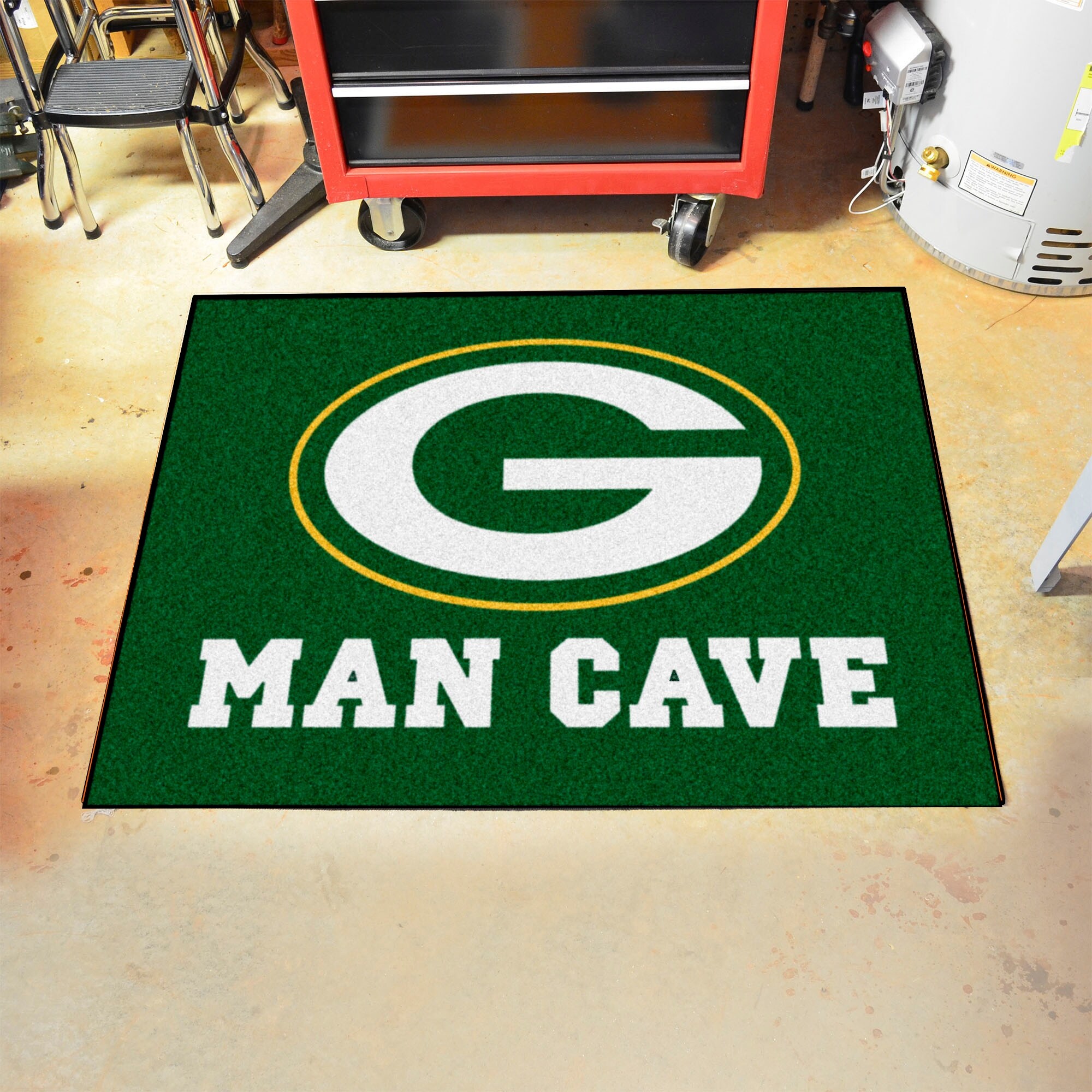 Shop Nfl Green Bay Packers Man Cave Rug 34 In X 42 5 In 3 X 5 Surplus Overstock 10031596