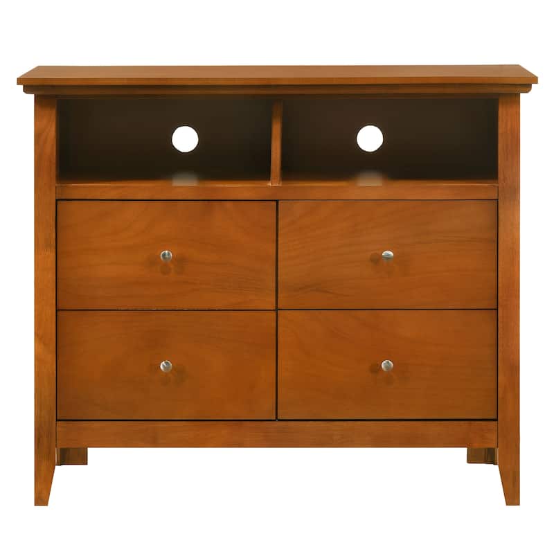Hammond 4-drawer Wooden Media Chest