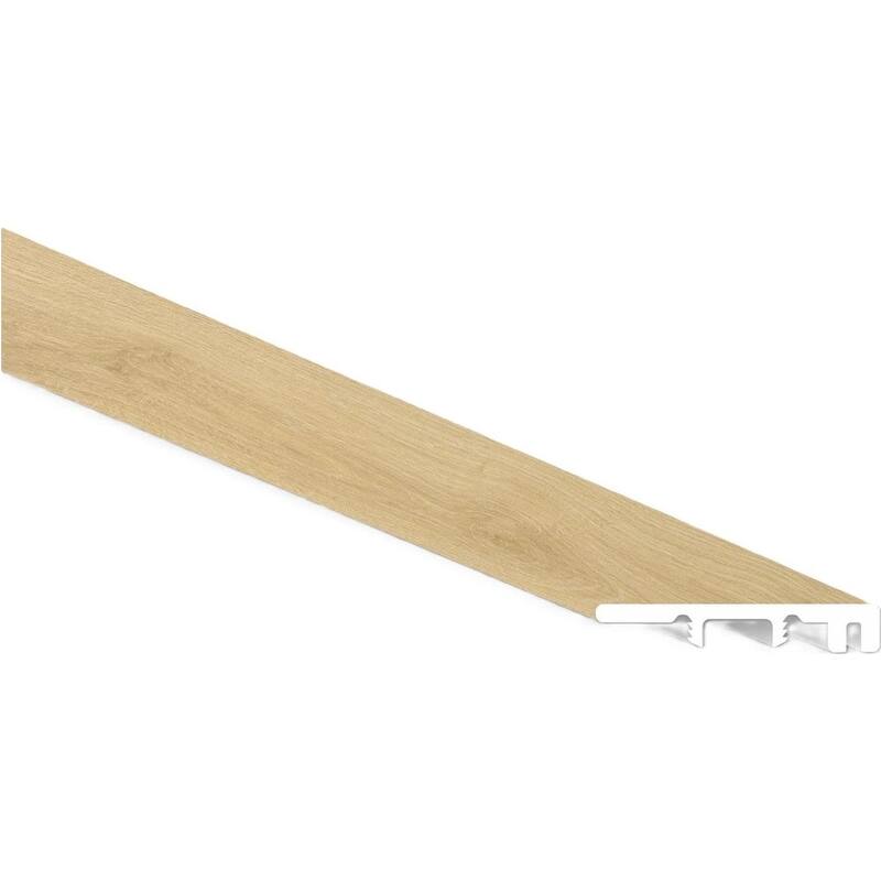 Ackland AKVTV-EC-1 Ackland Vinyl Trims 94" x 2" Vinyl Glue Down or - Peaceful Pebble