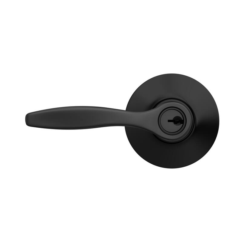 Schlage F51A-DEL Delfayo Single Cylinder Keyed Entry Door Lever Set