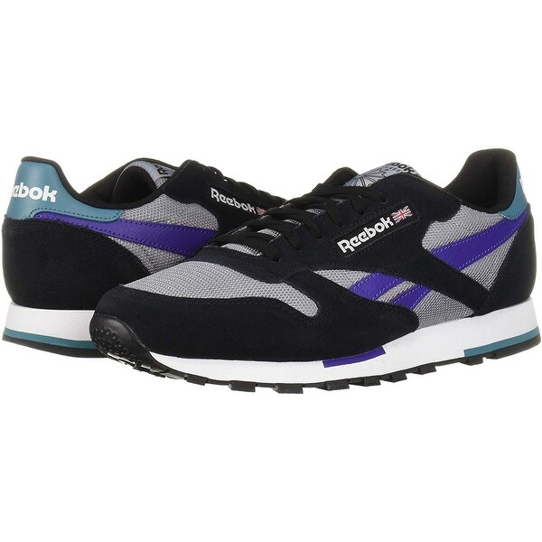 reebok classic trainers mens purple