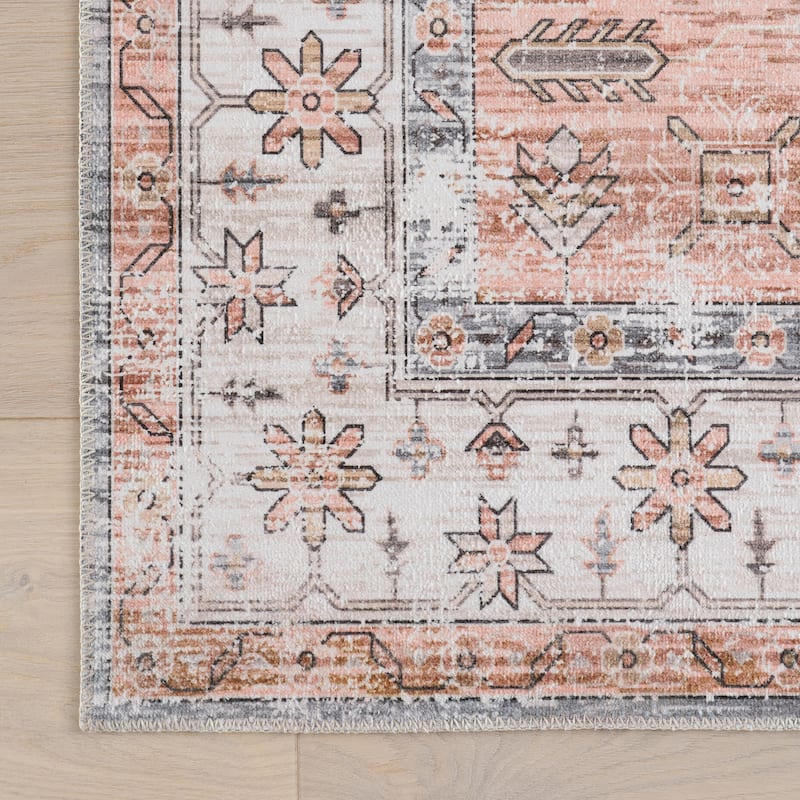 Nuloom Vinka SplashGuard Machine Washable Area Rug