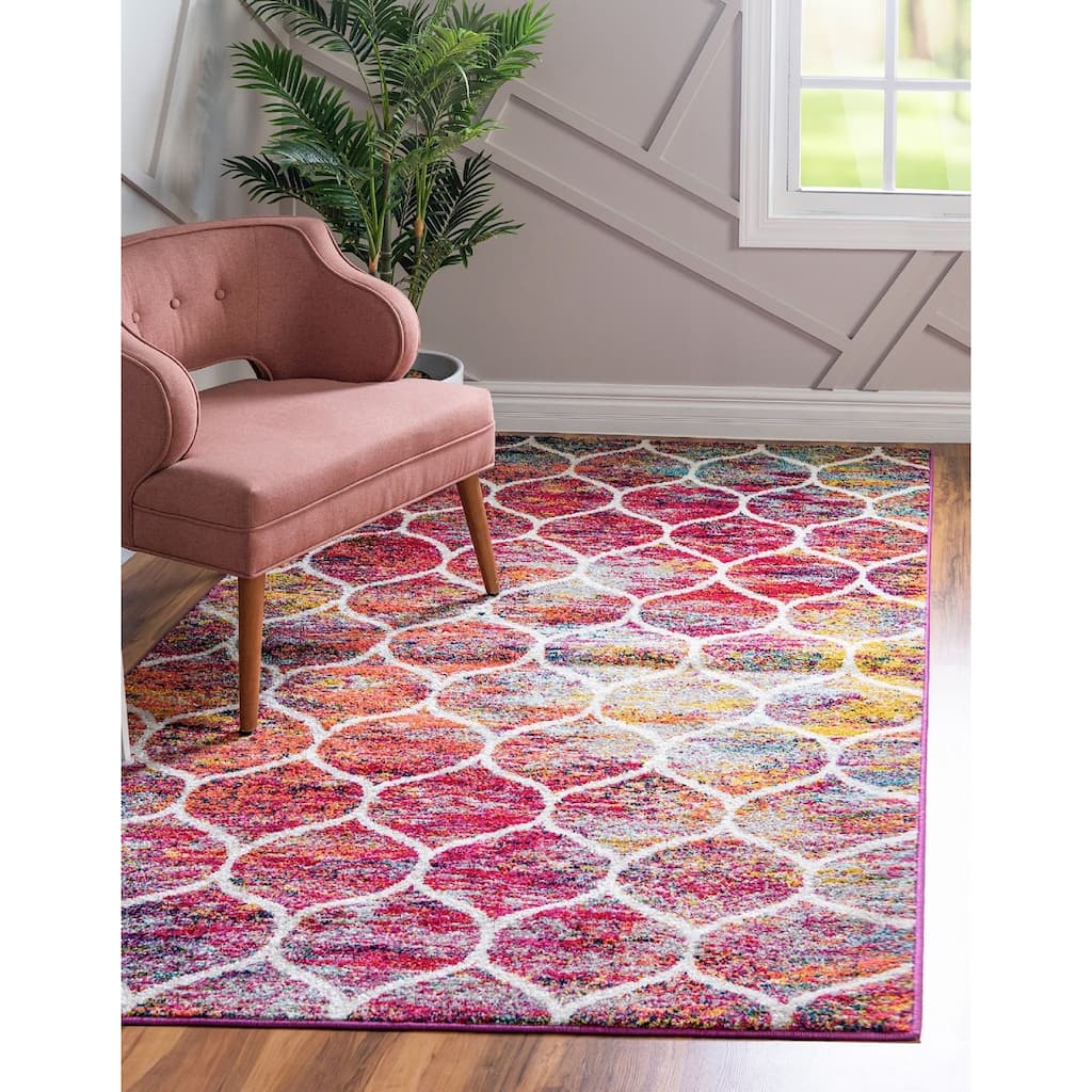 Contemporary Rosilan Collection Area Rug