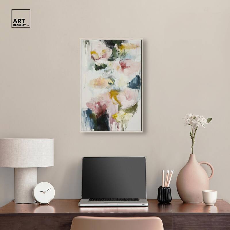 Dripping Colors I Canvas by Art Remedy