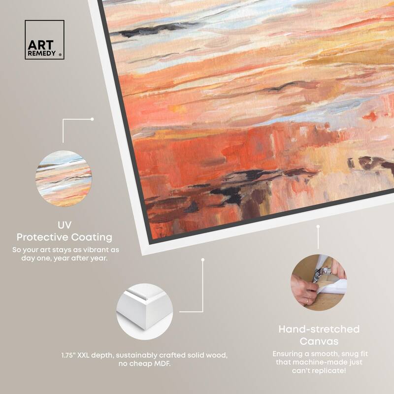 Breaking Dawn Canvas by Art Remedy