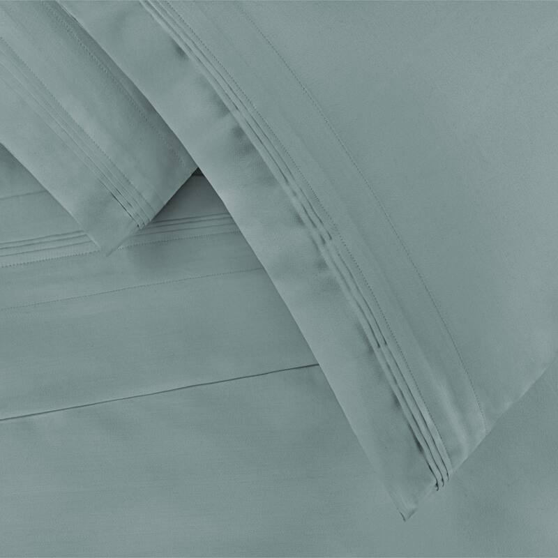 Superior Egyptian Cotton 650 Thread Count Deep Pocket Solid Sheet Set