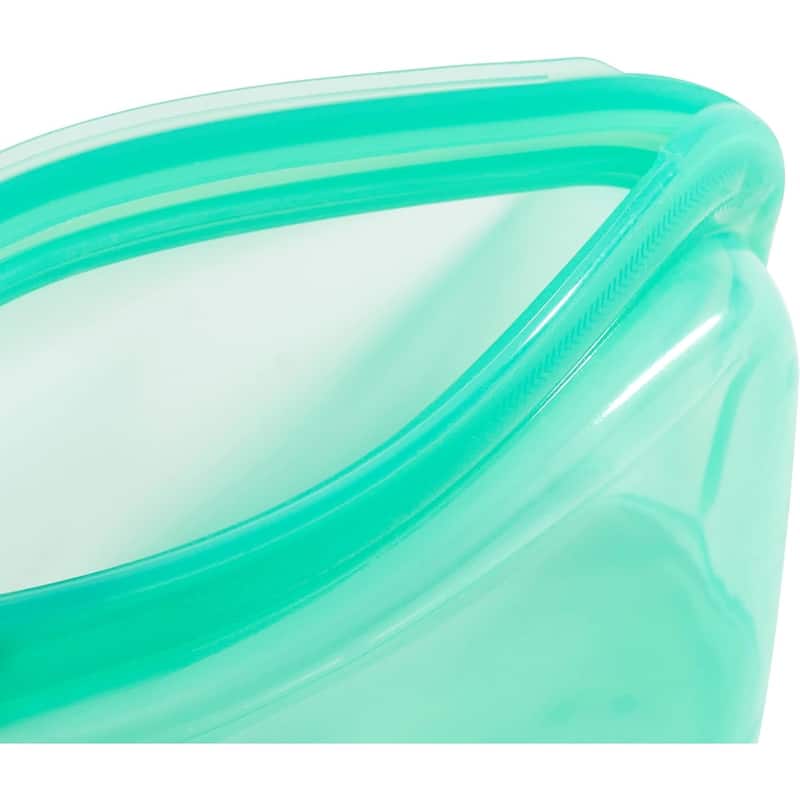 Cuisipro Silicone Stand Up Reusable Bag with Divider 44 oz
