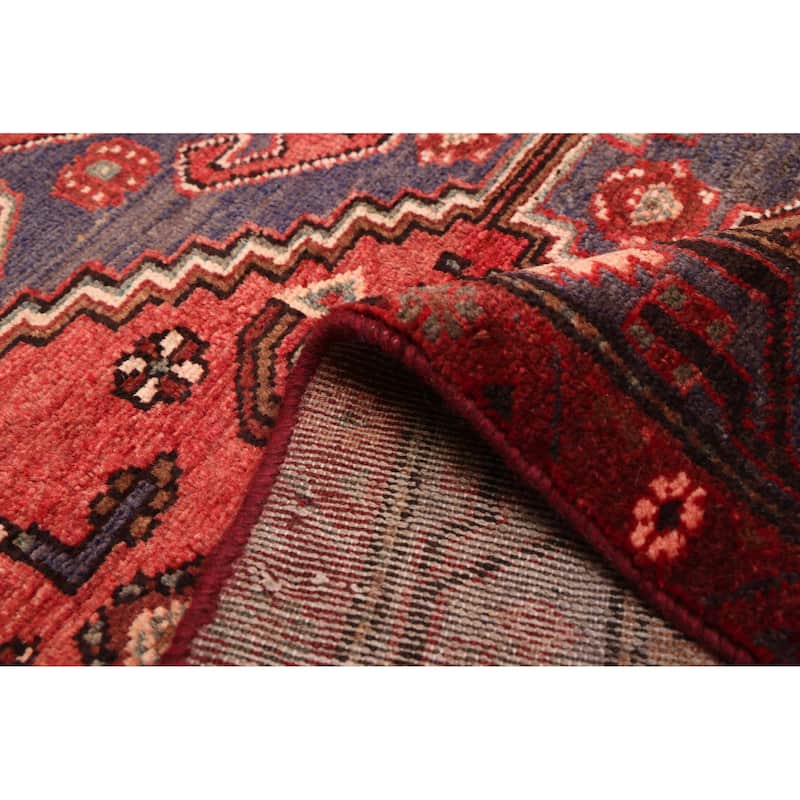 ECARPETGALLERY Hand-knotted Andelz Red Wool Rug - 3'11 x 6'11