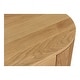 preview thumbnail 6 of 6, Aurelle Home Tezzi Modern 6-drawer Solid Oak Rounded Dresser