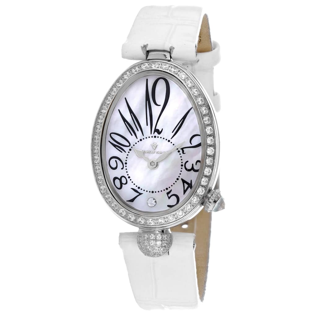 Christian Van Sant Women's Florentine White Dial Watch - CV4291 - 6 (36)