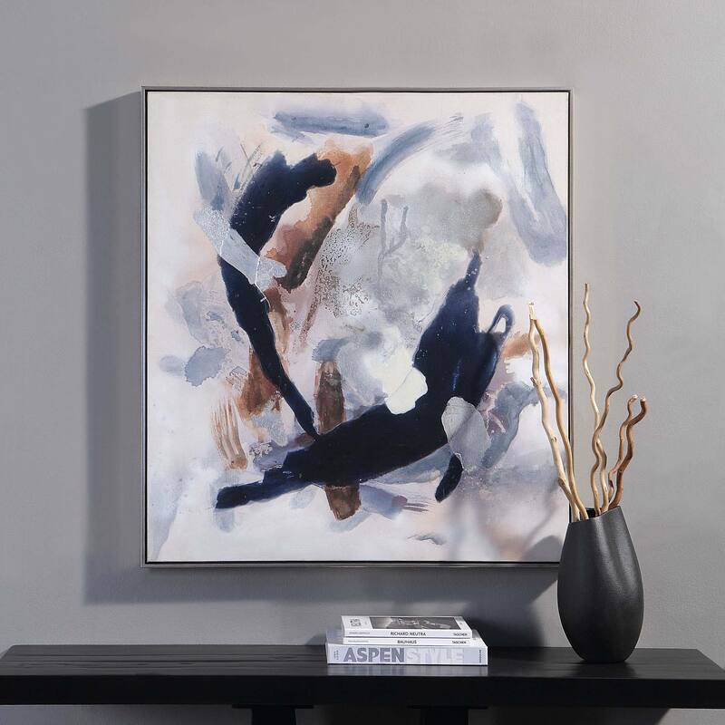 Renwil Antofalla 36" Wide Canvas Art, Blue