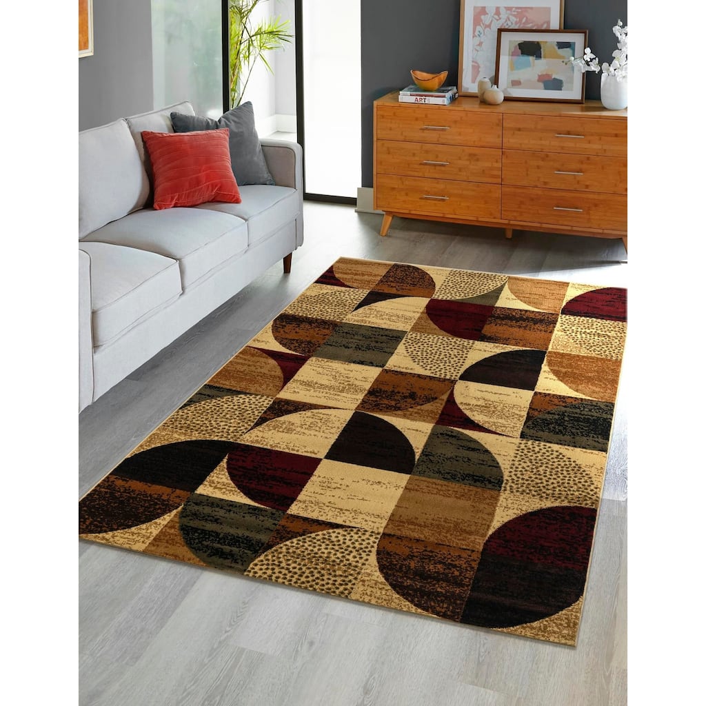 Contemporary Rietveld Collection Area Rug