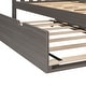 preview thumbnail 42 of 62, Max and Lily Slat Headboard Full Bed with Trundle