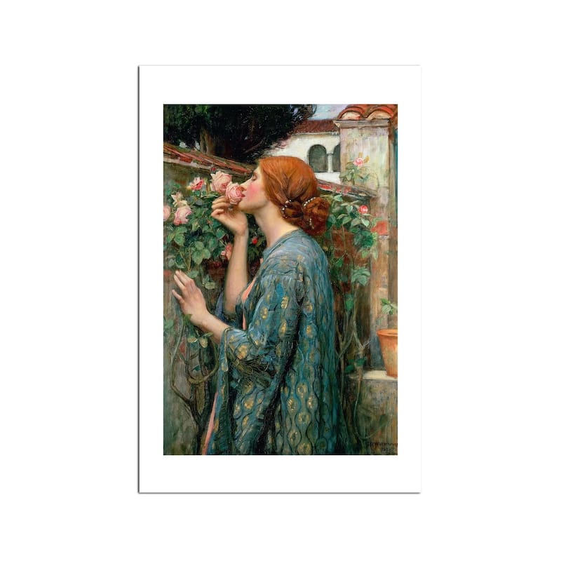 The Soul Of The Rose Fine Art by John William Waterhouse - Multi