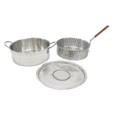 The Metal Ware Corp Fba12 Chard 10.5 Qt. Aluminum Stock Pot