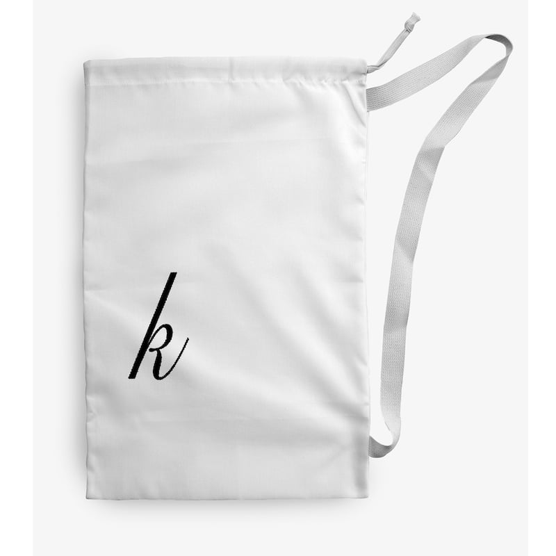 Modern Monogram Laundry Bag - 18" x 29"