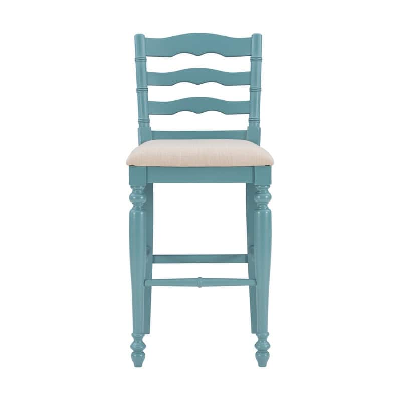 Mason Antique Blue Bar Stool