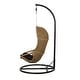 preview thumbnail 17 of 16, Ripley Wicker Hanging Chair by Christopher Knight Home