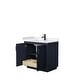 preview thumbnail 2 of 168, Miranda Single Vanity Set, Cultured Marble Top, No Mirror