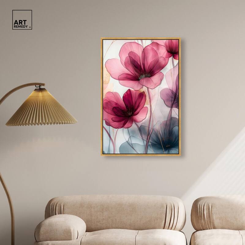 Filigree Flora II Canvas by Art Remedy