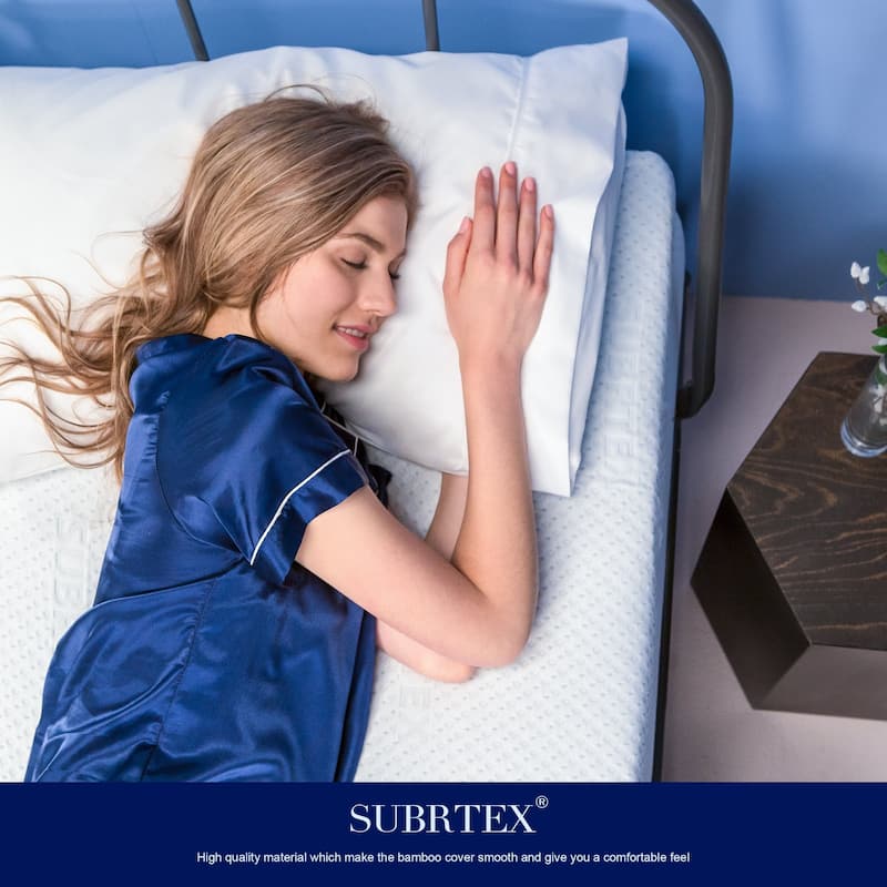Subrtex 2 Inch Bamboo Removable Mattress Topper Protectors With Zipper