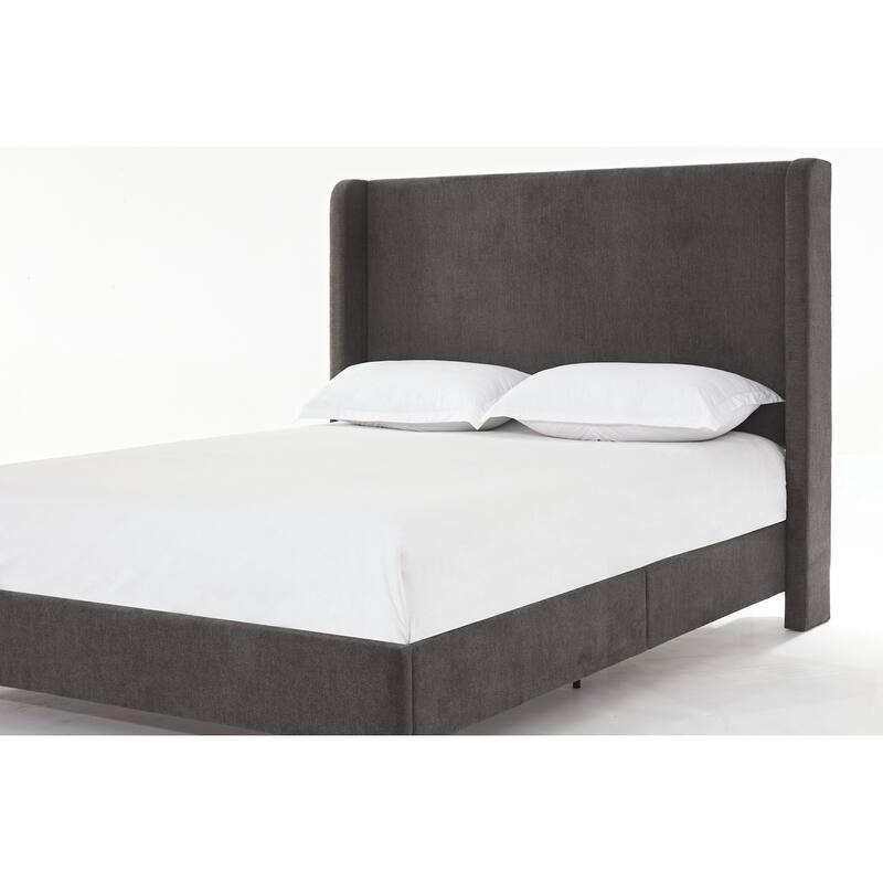 Elegant Upholstered Bed with Advanced Assembly