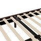 preview thumbnail 7 of 5, Upholstered Platform Bed with Bear Shaped Headboard,LED Light Strips