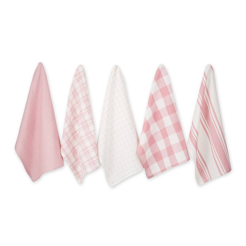 DII Asst Vintage Everyday Dishtowel (Set of 5)
