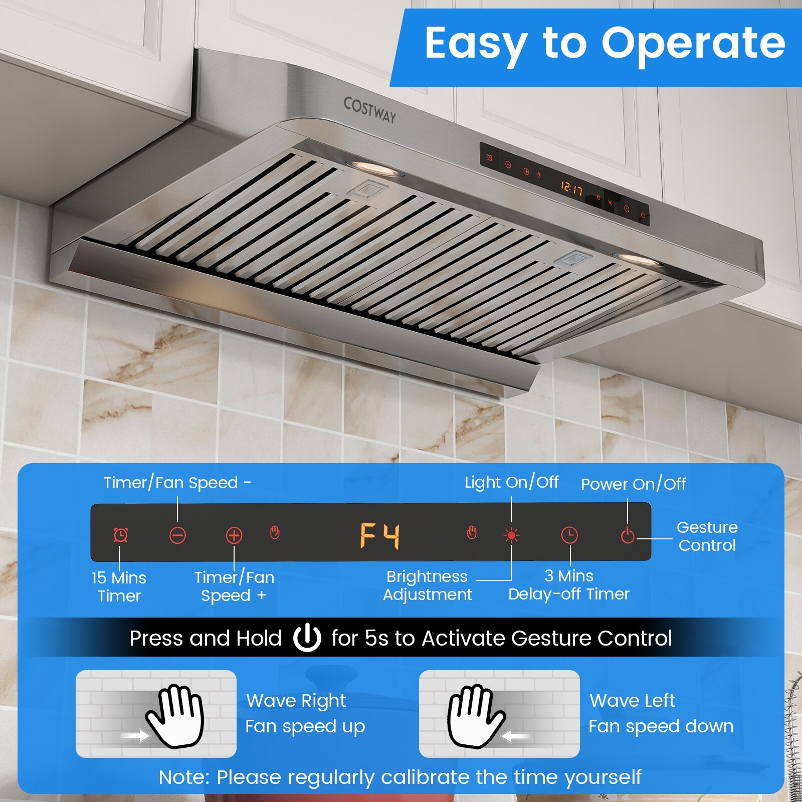 36 in. 900 CFM Under Cabinet Range Hood with Voice Control - Bed Bath & Beyond