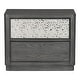 preview thumbnail 23 of 22, Furniture of America Piez Modern 3-Piece Ash Grey Wood Platform Bedroom Set with 2-Drawer Nightstand