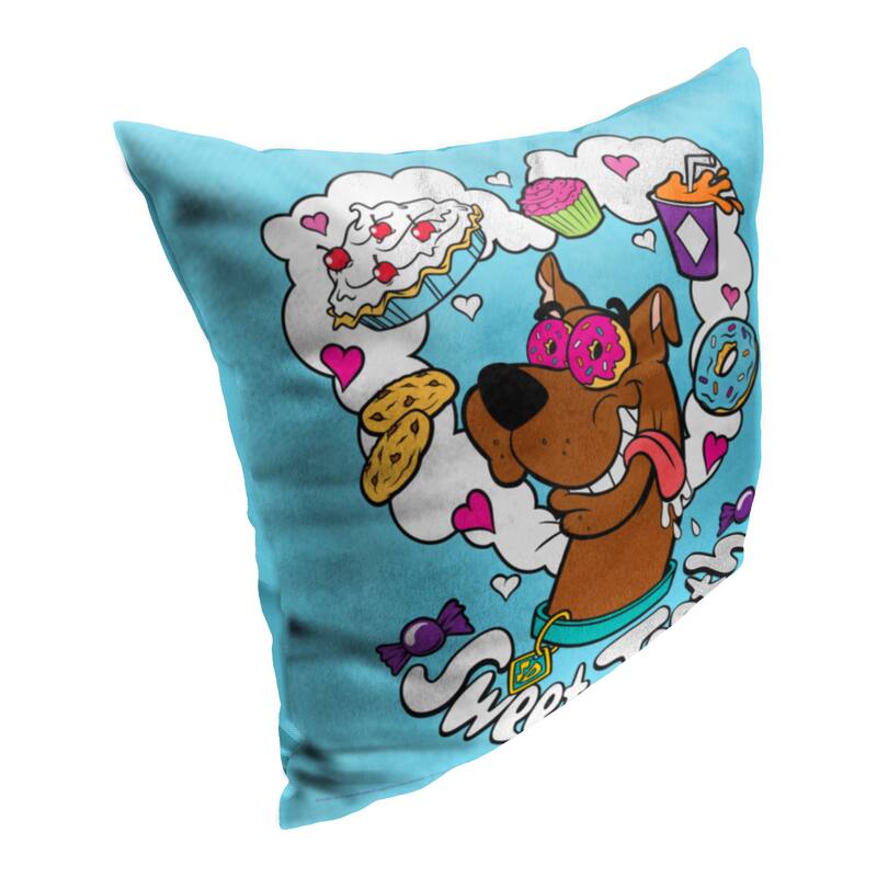 Warner Brothers Scooby Doo Sweet Tooth 18 Inch Throw Pillow