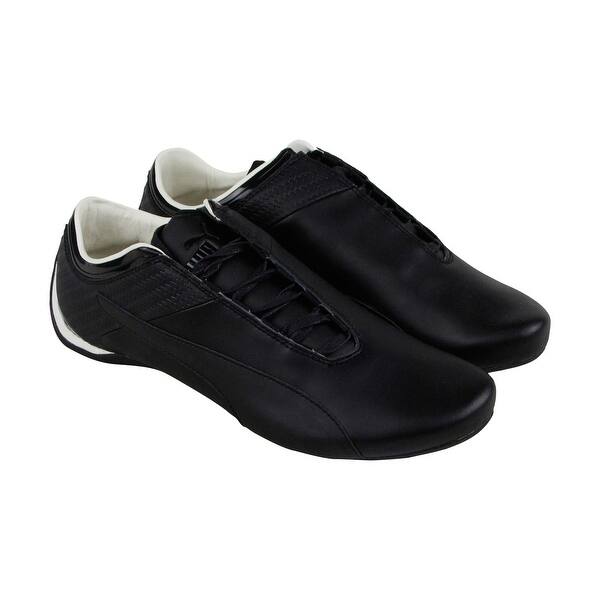 Shop Puma Future Cat M1 Mens Black Leather Athletic Lace Up