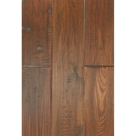 Shop East West Furniture Sp 7hh01 Interlocking Wood Floor Tiles