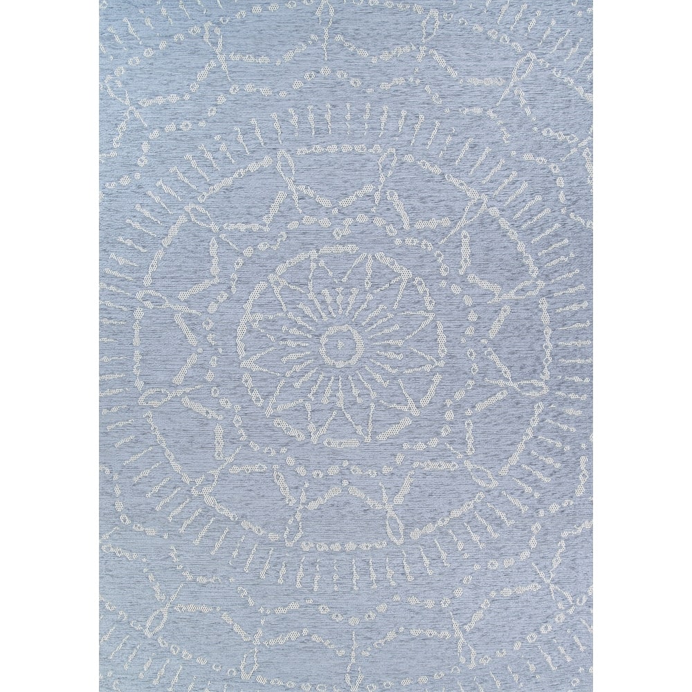 Woodland Flower Petal Indoor/Outdoor Area Rug