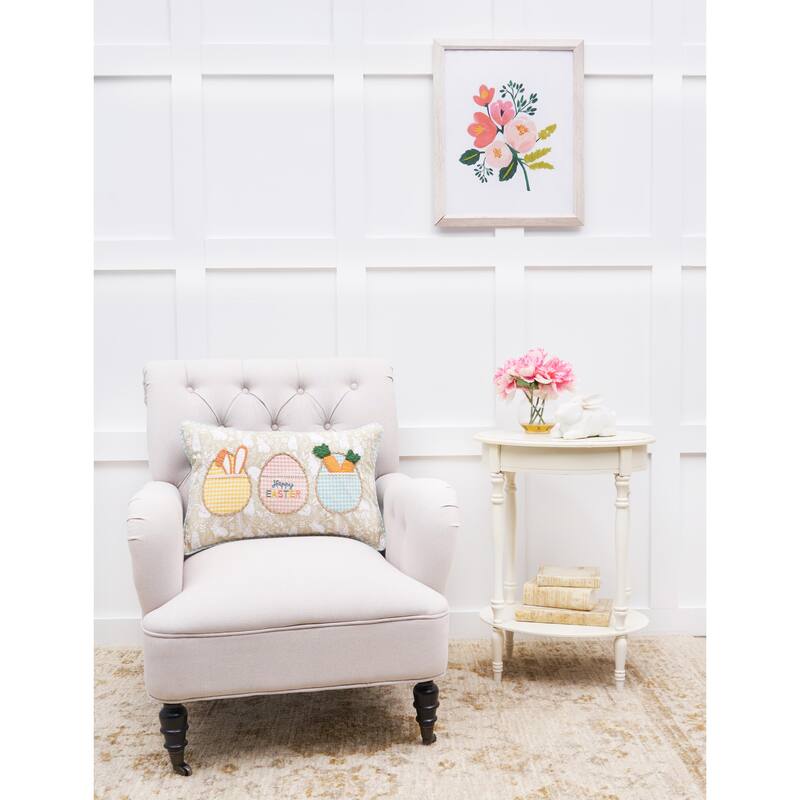 Easter Egg Trio Pillow