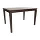 preview thumbnail 14 of 18, Classic Wood Dining Table with Offset Tapered Legs