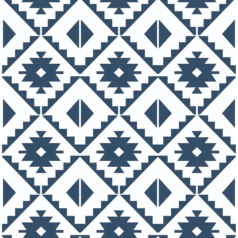NextWall Southwest Tile Peel and Stick Wallpaper