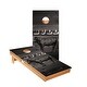 preview thumbnail 1 of 3, Black Barnwood Bull Cornhole Boards NO Bags - Add Board Lights