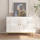 preview thumbnail 28 of 46, Clihome 40-inch Two Door Glossy Media Storage Cabinet/Buffet