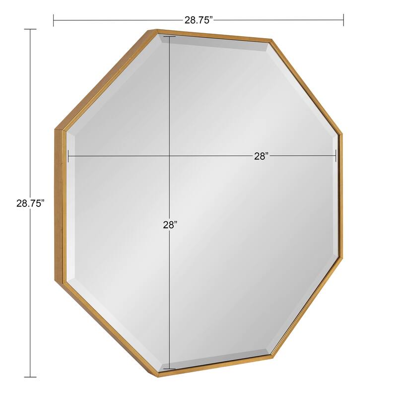 Rhodes Modern Octagonal Wall Mirror
