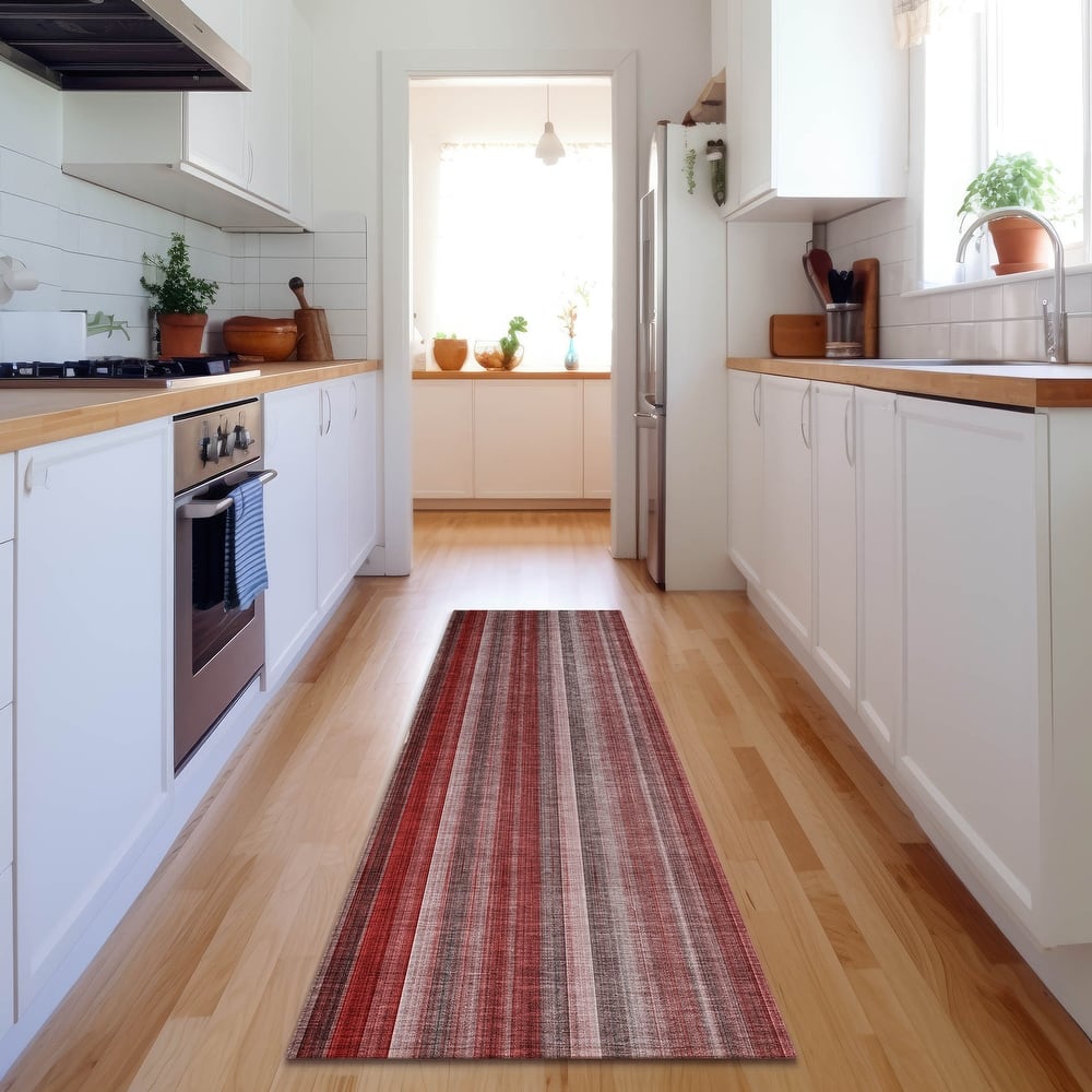 Premium Washable Super Soft Modern Stripes Mayfield Rug
