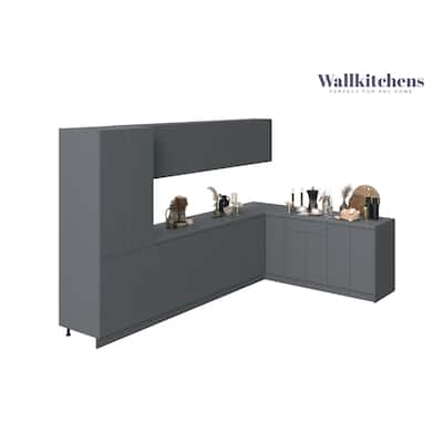 Kitchen Prestige Collection Gray Color Base Size 11Ft Wide - 138x85