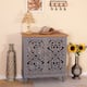 2-door Intricate Traditional Antique Storage Cabinet