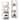 Gymax 3-Cube Bookshelf Modern Vertical Bookcase w/ Back Guardrail &