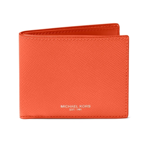 michael kors orange wallet