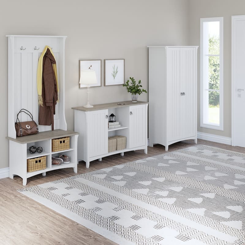 Salinas Tall Storage Cabinet with Doors by Bush Furniture