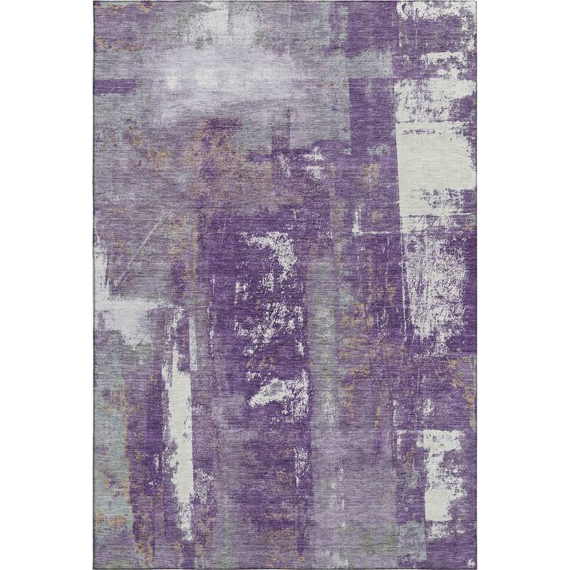 Premium Washable Super Soft Abstract Impressions Mayfield Rug