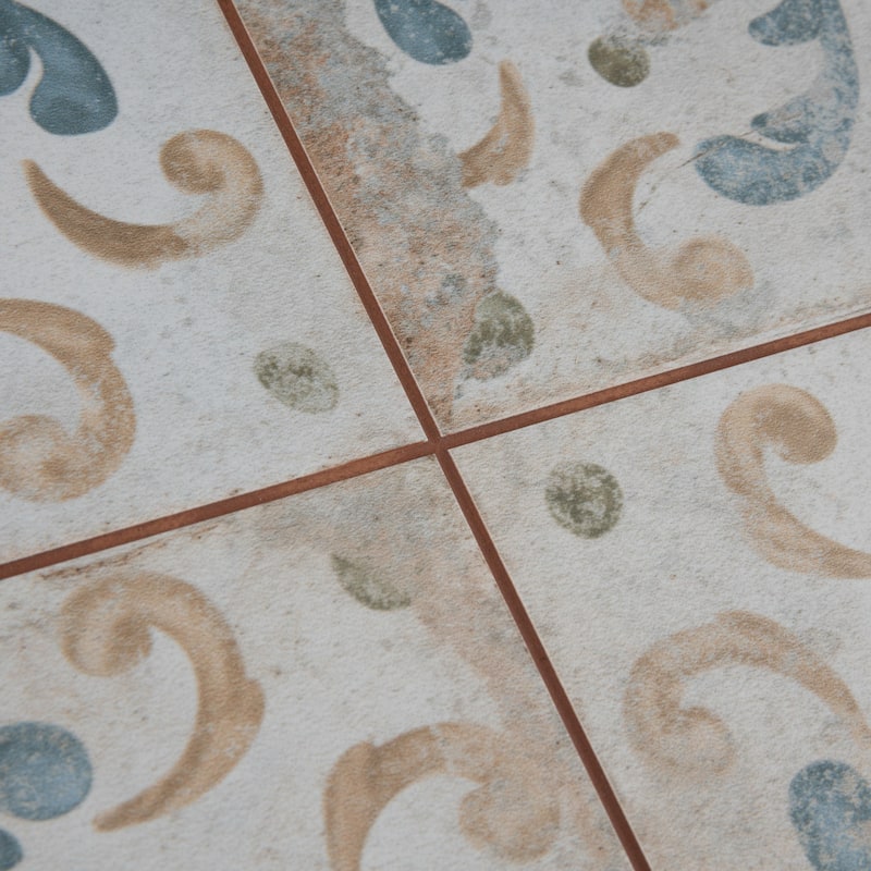 Merola Tile Kings Porto Amaral 17-5/8" x 17-5/8" Ceramic Floor and Wall Tile